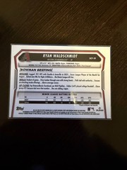 2026 Bowman Ryan Waldschmidt Prospect Gold Refractor 33/50 #BCP-39 Diamondbacks
