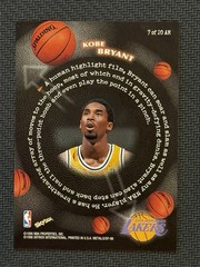 1997-98 Metal Universe Championship Preview – All Millennium Kobe Bryant #7