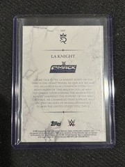 2025 Topps Royalty WWE LA Knight Base /99 Gold #007