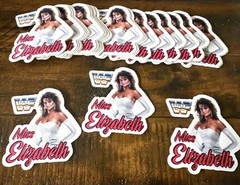 (Lot Of 3) Miss Elizabeth Patch Iron On Wrestling Champion WCW WWF 3in Hat