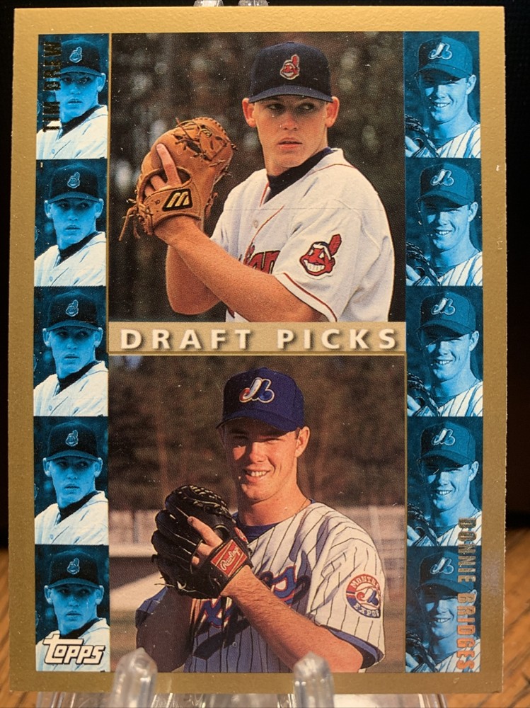 1998 Topps #489 Draft Picks Tim Drew Donnie Bridges Rookie Baseball Card