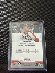 gordie howe Team Canada Legend Outburst