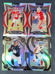 2024 Select Football SILVER DIE-CUT PRIZMS You Pick the Card – READ