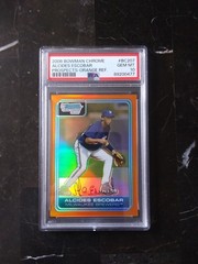 2006 Bowman Orange Ref PSA Pop 1 of 1 Alcides Escobar PROSPECT /25 PSA 10 GEM