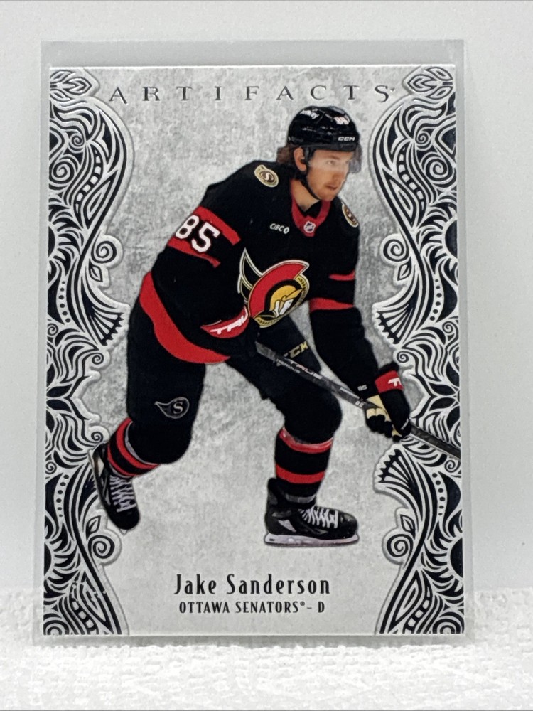 Ottawa Senators – Jake Sanderson – 25/26 UD Artifacts – Base Card – #3