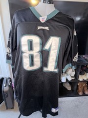 Reebok Philadelphia Eagles Terrell Owens NFL Football Jersey Size 56