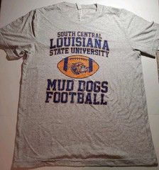 South Central Louisiana St University Mud Dogs Football T-Shirt The Waterboy