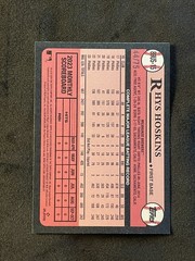 2024 Topps Update Series – 1989 Topps Baseball Rhys Hoskins #89US-15 Gold /75