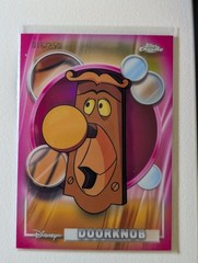 2026 Topps Chrome Disney Doorknob Pink Refractor /250 #80