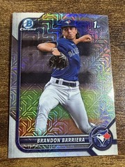 BRANDON BARRIERA 2022 Bowman Draft #BDC-21 1st Mojo Refractor