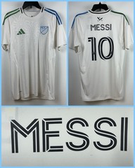NWT Adult LIONEL MESSI #10 Jersey – Adidas MLS 2025 All-Star White Replica