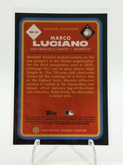 2022 Bowman MARCO LUCIANO #BA-14