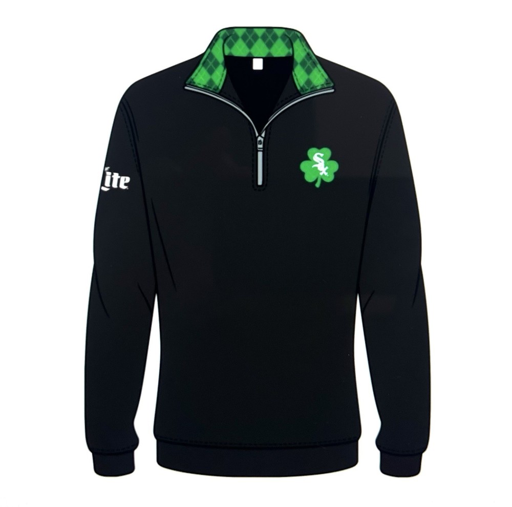 Chicago White Sox Irish Quarter Zip Size XL SGA 9/19/26 Giveaway NEW « PRESALE »