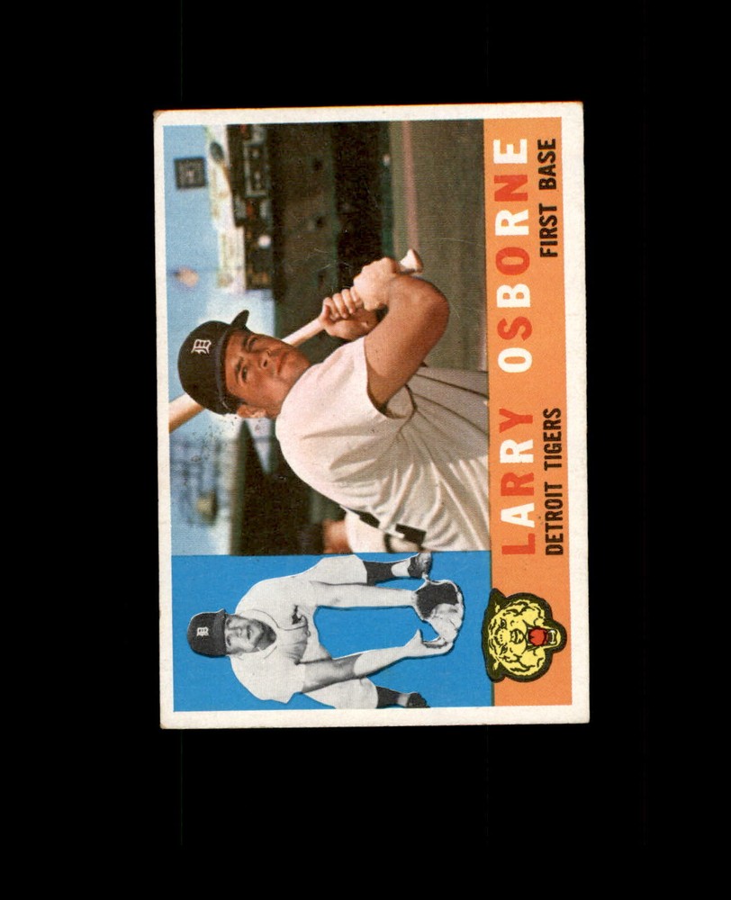 1960 Topps Baseball Cards #199 – 374 – You Pick – Complete Your Set