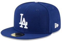 LA Dodgers 2025 World Series Champions New Era 59FIFTY Fitted Hat Blue