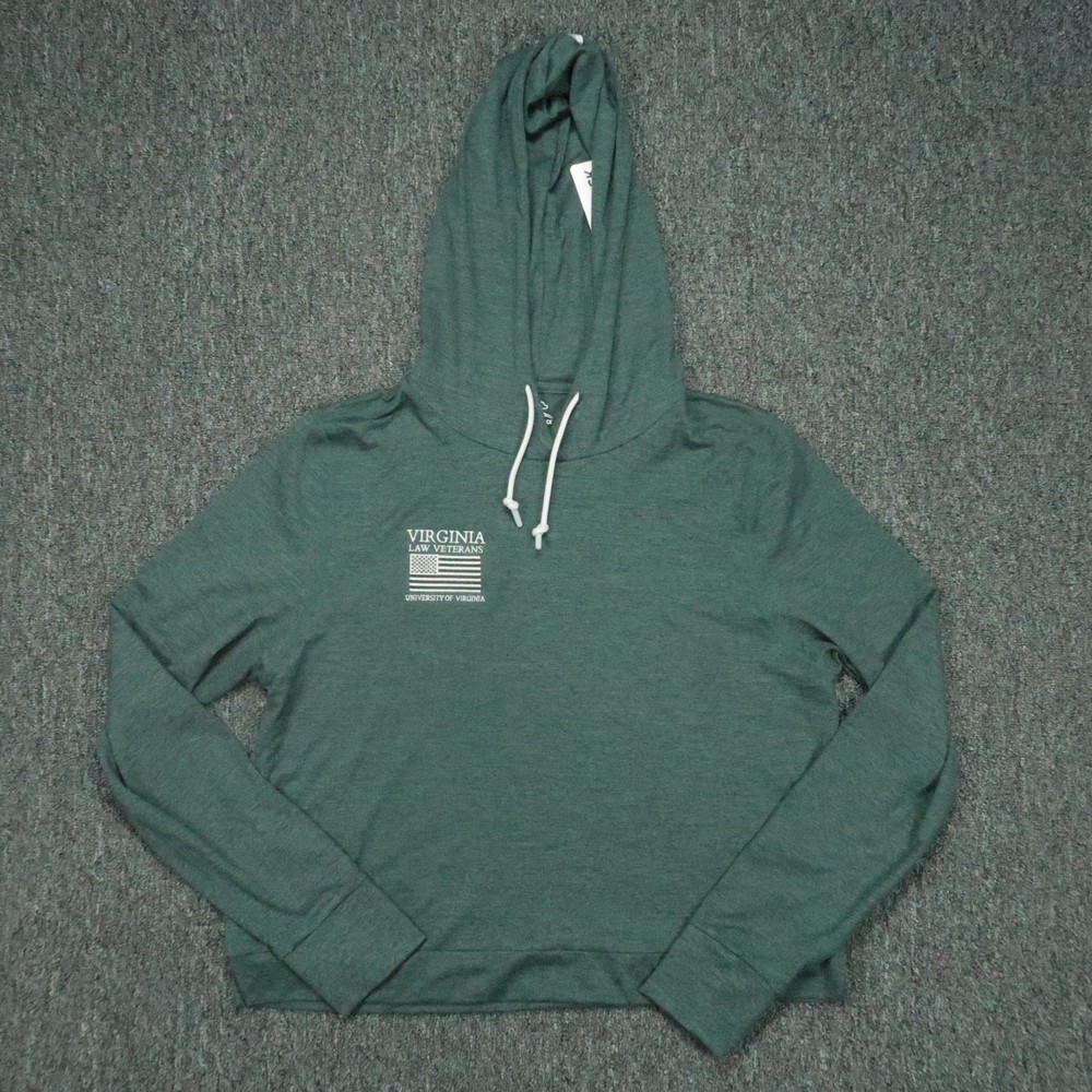 Virginia Cavaliers Hoodie Women Large Rhoback Pullover Long Jump Performance NWT