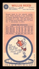 1969 Topps #60 Willis Reed RC VGEX X3035220