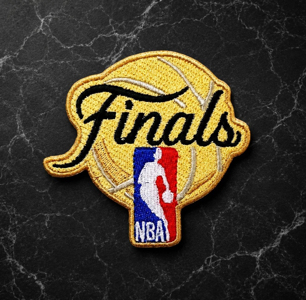 NBA FINALS CHAMPIONSHIP EMBROIDERED IRON ON PATCH 2.5&Prime;x2.5&Prime;FREE SHIPPING&TRACKIN