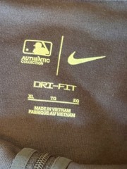 Atlanta Braves Nike Drift Authentic Collection Game Time XL Half Zip Shirt