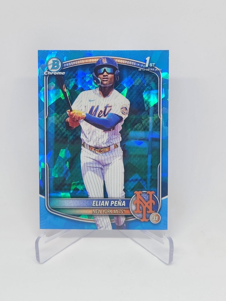 2025 Bowman Chrome Sapphire Edition Prospects Elian Pena 1st #BCP-155