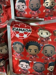 6 Figural Bag Clip World Cup Team Canada FIFA SOCCER 2026 Random Sealed NEW
