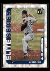 2021 Donruss Gerrit Cole #ES11 Elite Series Silver 21/349