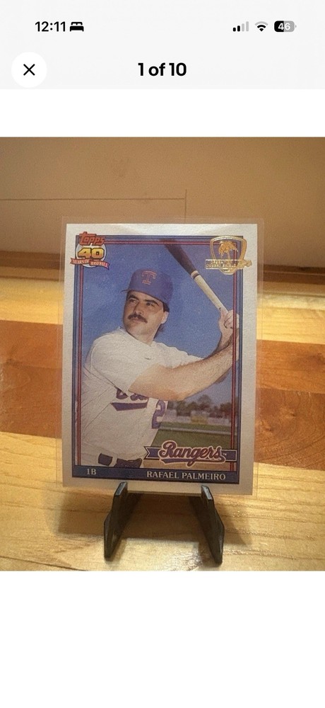 Rafael Palmeiro 1991 Topps Desert Shield #295