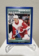 2021-22 Upper Deck Series 2 – OPeeChee Marquee Lucas Raymond #627 Blue Border RC