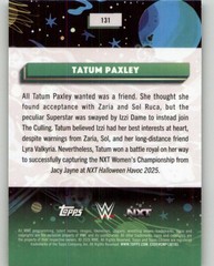 Tatum Paxley 2026 Topps Chrome Cosmic WWE #131