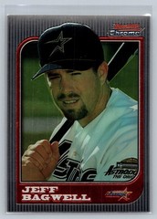 1997 Bowman Chrome Jeff Bagwell #68 Houston Astros