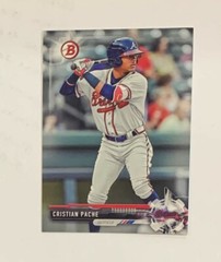 CRISTIAN PACHE – Braves – 2017 Bowman Draft #BD-40 FS QTY