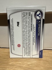 AJ Dybantsa Chrome 1st RC Rookie BCP-1 2025-26 Bowman Basketball BYU Cougars