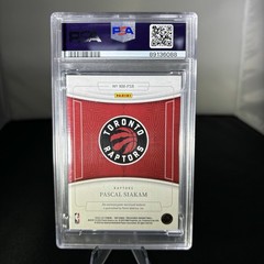 2022 National Treasures Pascal Siakam Patch /25 PSA Authentic POP 1