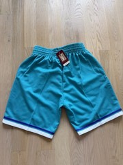 Charlotte Hornets Mitchell & Ness 1992 Hardwood Classics 75th Ang SwingmanShorts
