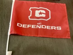 DC Defenders Car Flags Set