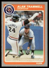 1985 Fleer Alan Trammell #23