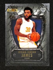 Josiah-Jordan James 2022 Wild Card NSCC VIP #WWN-12 Silver/White/Blue 1/5