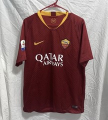 Nike Authentic AS Roma 2018 Home Italy Soccer Jersey Men’s Size Large NWOT