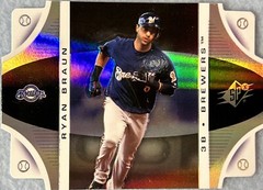 Ryan Braun 2008 Upper Deck SPx Baseball #53 Die Cut Milwaukee Brewers