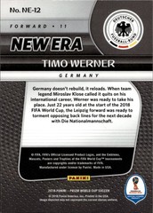2018 Panini Prizm World Cup New Era #12 Timo Werner