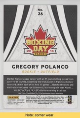 2014 Panini Boxing Day 79/499 Gregory Polanco #36 READ 1s8