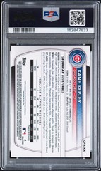 2025 Bowman Draft Kane Kepley 1st Purple Auto /250 PSA 10 Pop 3 Cubs #CPA-KK