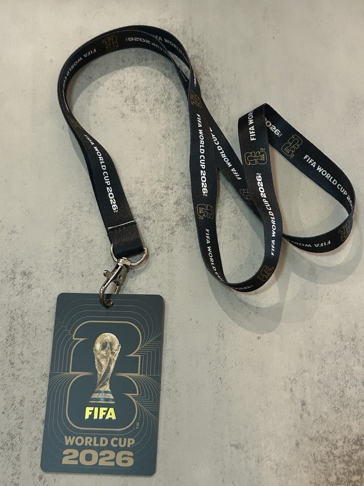 FIFA World Cup 2026 Pass & Lanyard FIFA Fan ID Card Exclusive Merch! (NEW)