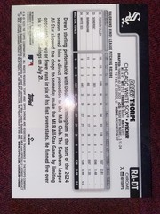 2025 Topps Chrome #RA-DT – Drew Thorpe -Blue Green Lava Lamp /175 (RC) White Sox