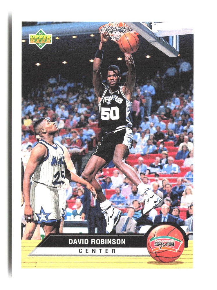 1992-93 Upper Deck McDonald&rsquo;s #P37 David Robinson