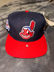 Vintage ANNCO Cleveland Indians World Series Champions Snapback NWT NOS MLB