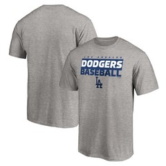 Men&rsquo;s Heather Gray Los Angeles Dodgers Gain Ground T-Shirt