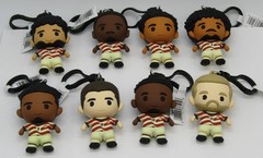 Lot of 8 Figural Bag Clip 2026 FIFA World Cup Team USA Pulisic, Balogun McKennie