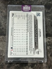 2022 Topps Holiday Archives Auto Luis Gil #HW9 (RC) 10/25 AL ROY @QX19