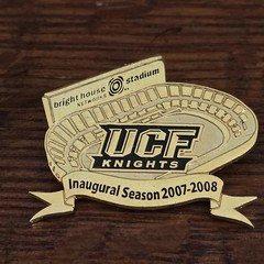 UCF Central Florida Knights Lapel Pin Bright House Stadium Inaugural Season